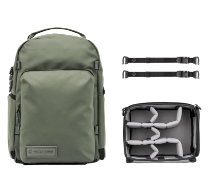 Akcesoria Foto WANDRD PRVKE 21L Pocket Photo Bundle Wasatch Green